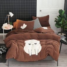 Cartoon Cute pig duvet cover bedding set