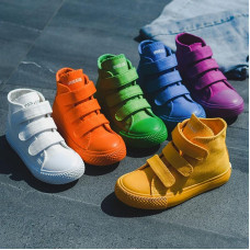 girls boys High Top Fashion Canvas Shoes