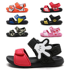 Cartoon Micky and Minnie sandals for Girls