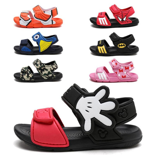 Cartoon Micky and Minnie sandals for Girls