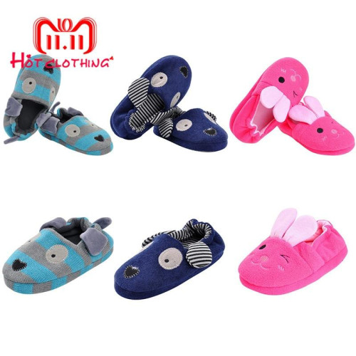 Children's slippers All-Inclusive Cotton Cartoon Soft Home Indoor Cotton Slippers Boys Girls Shoes Warm Home Slippers