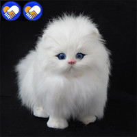 Cute barking interactive cat Plush Pet toy