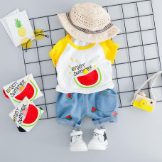 Boys Girls Summer t shirt shorts sets