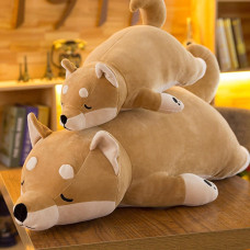 Soft Pillow Cushion Cute Fat Dog Plush Toys