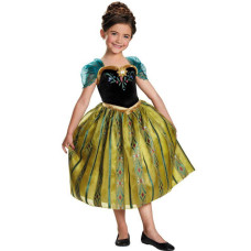 girls frozen anna coronation gown halloween costume