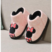 Winter Fur slippers Girls Boys Home Shoes