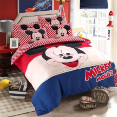 Disney Mickey Mouse cartoon duvet cover bedding set