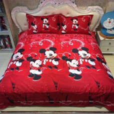 Disney Mickey Mouse and Minnie Cotton duvet cover bedding set