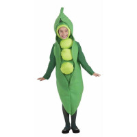 boys girls vegetable pea halloween costume