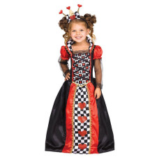 girls queen of heart halloween costume