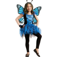 Girls ballerina butterfly halloween costume