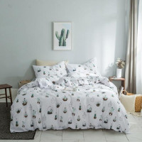 cactus printing Duvet Bedding Set