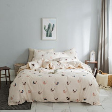 birds printing Duvet Bedding Set