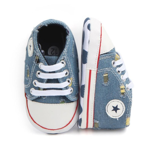 Boys Girls First Walkers Unisex Canvas Shoes