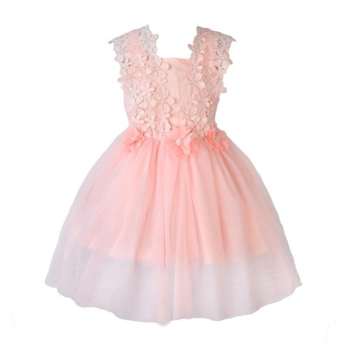 Flower Girls tulle sleeveless Party Dress