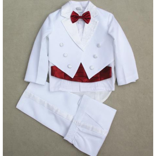 boys vest+shirt+pants party suits set