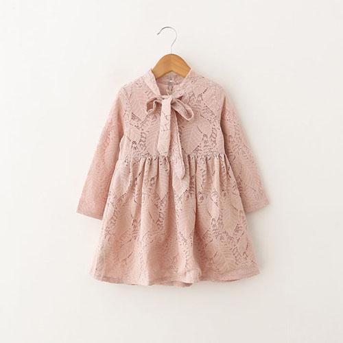 Girls Lace Tulle Summer Dress