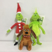 Grinch Plush Doll Toy Soft Stuffed Toys for Kids