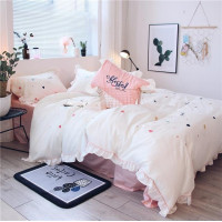 cartoon Egyprian cotton duvet cover bedding set