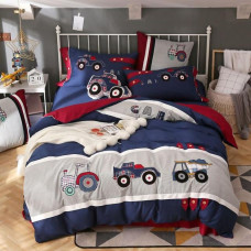 cartoon vehicles Duvet Bedding Sets