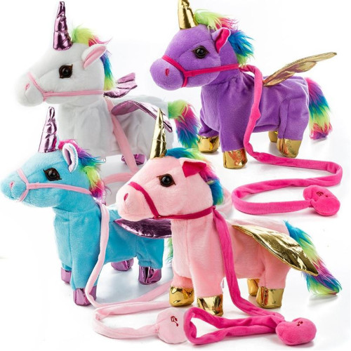 Electric Soft Stuffed Animal Unicorn Plush Toy