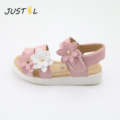 Lovely flower shoes Fashion girl sandals