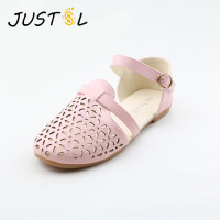 fashion girls sandals princess flat heel shoes