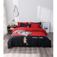 Japanese style duvet cover bedding set