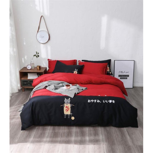 Japanese style duvet cover bedding set