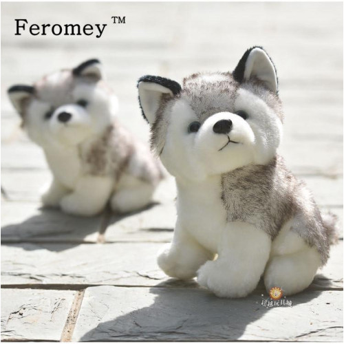 Cute Husky Dog Plush Toys Stuffed Doll