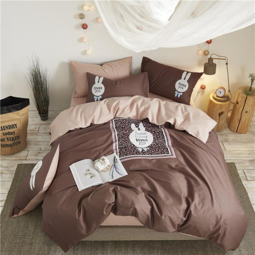 Lovely rabbit duvet Bedding Set