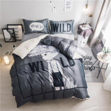 Wild printed duvet cover bedding sets