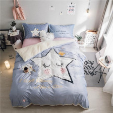 Cute stars duvet cover bedding sets