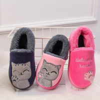 Slippers Girls Cartoon Winter Boys Soft shoes