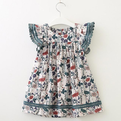 Girls Casual Summer cotton Dress