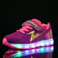 Boys Girls Lighted Luminous glowing Sneakers