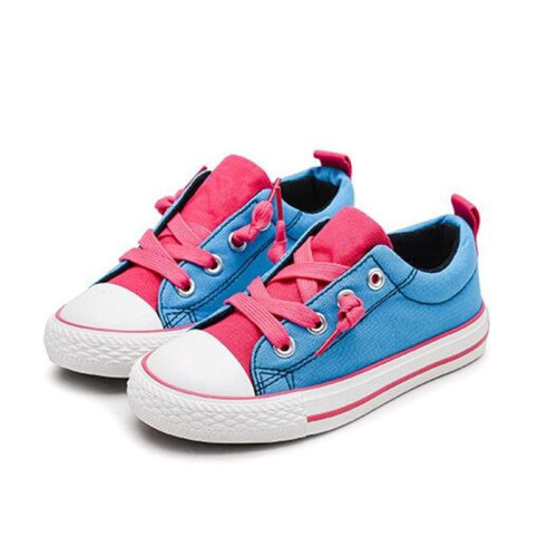 Boys Girls Lace-Up Breathable Sneakers Shoes