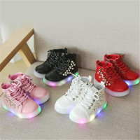 Girls LED Light Shoes Lighted Sneakers