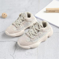 Boys Girls Leather Sneakers Sports Shoes