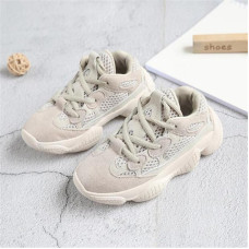 Boys Girls Leather Sneakers Sports Shoes