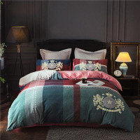 Stripe pattern duvet bedding sets