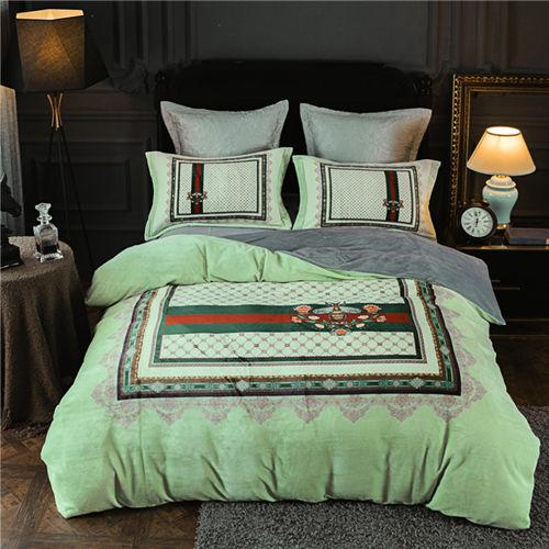 Geometric pattern duvet bedding sets