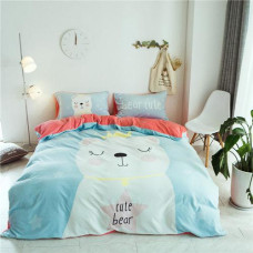 Cute bear duvet bedding sets