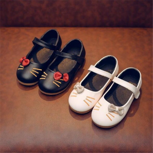 Girls Fashion Bow Non-slip Flat Shoes