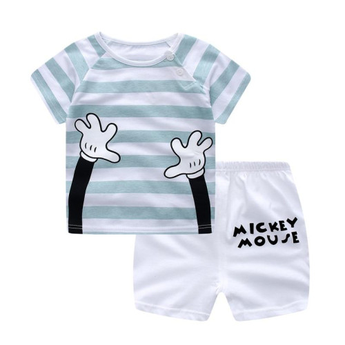 boys Casual Summer T shirt Shorts set