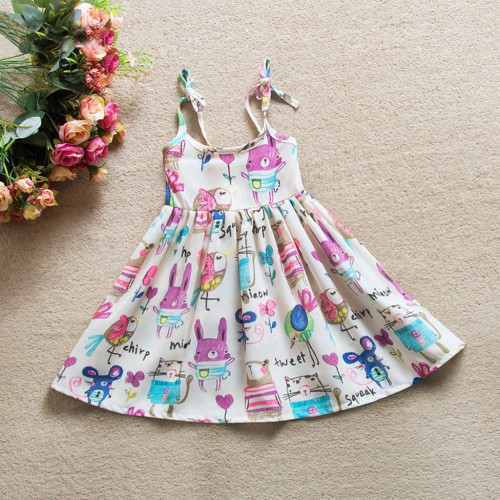 Girls Summer sleeveless Dress