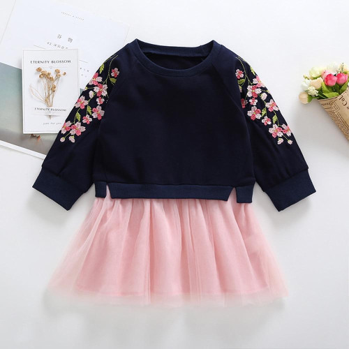 Girls Winter long sleeve Dress