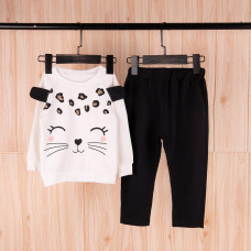 Summer Girls long sleeve tops pants Set