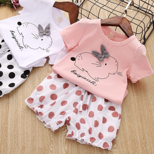 Summer Girls short sleeve tops shorts sets