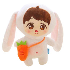 Rabbit with Carrot Bag Plush Toy Stuffed Doll